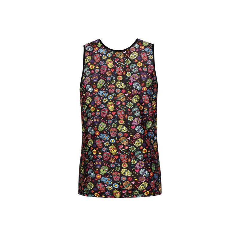 Top s ANAIS MEN MÉXICO top in tessuto leggero con dettagli colorati, stile casual e moderno.