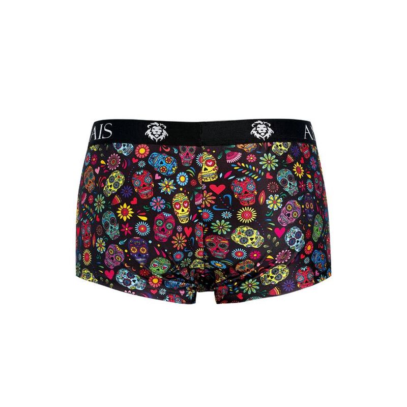Boxer da uomo ANAIS MEN MEXICO, taglia S, in morbido tessuto con stampa colorata, visibile in dettaglio.
