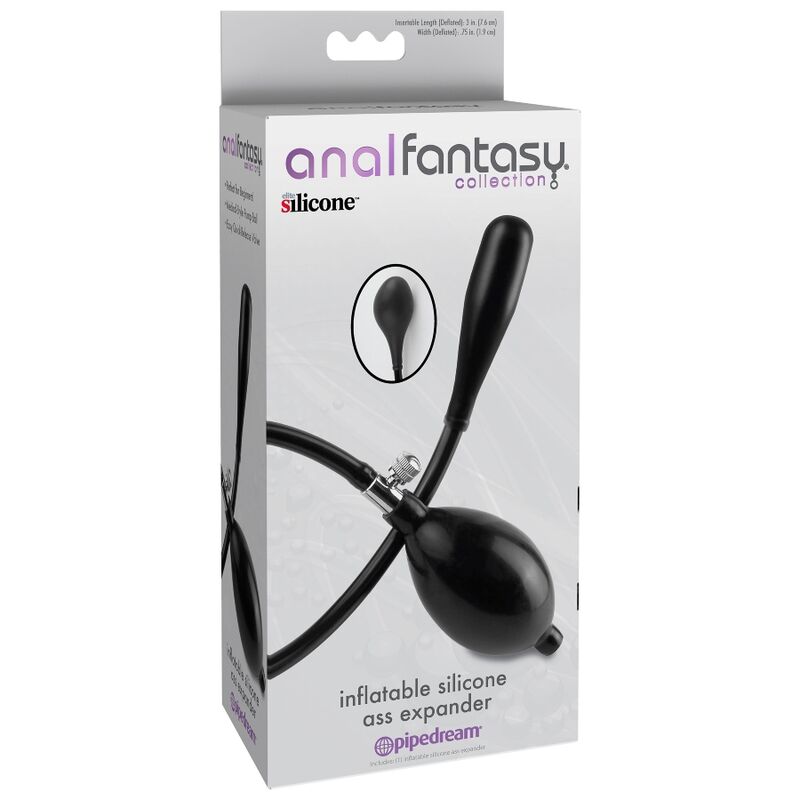 Plug anale gonfiabile della serie ANAL FANTASY, con superficie liscia e design ergonomico, visibile nell'immagine.