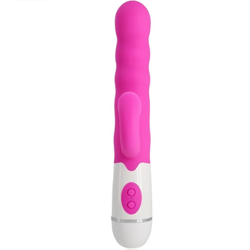 Vibratore multifunzione ARMONY AMIR rosa con stimolazione linguale, 16 velocità, design elegante e versatile.