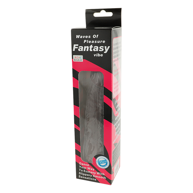 Vibratore BAILE ONDE DI PIACERE Mulato di 19,5 cm con superficie ondulata, design ergonomico, prodotto da BAILE VIBRATORS