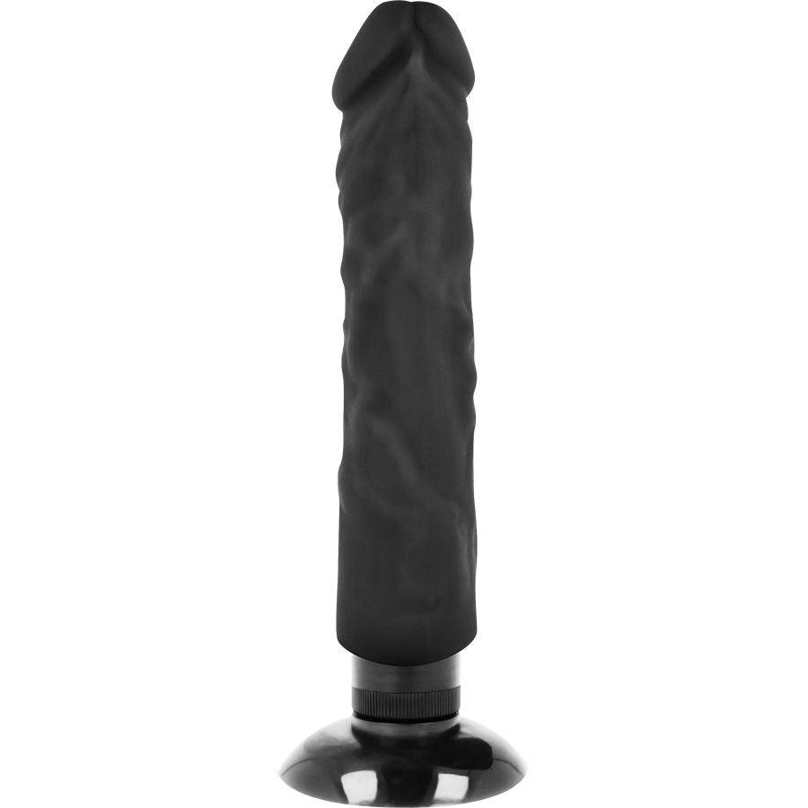 Vibratore realistico BASECOCK da 20 cm e 4 cm di diametro, design naturale e dettagli realistici.