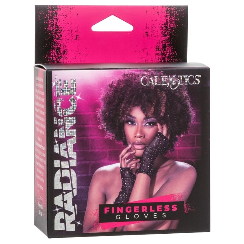 Guanti senza dita CALEXOTICS Radiance, morbidi e eleganti, ideali per sensualità e comfort.
