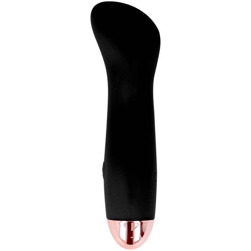 Vibratore ricaricabile Dolce Vita One Black con 10 velocità, display digitale e design ergonomico in nero.