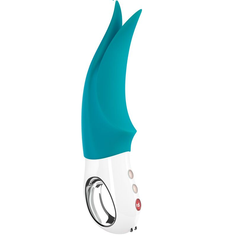 Vibratore clitoride Fun Factory Volta G5 Benzina, design elegante e compatto, con superficie liscia e dettagli ergonomici.