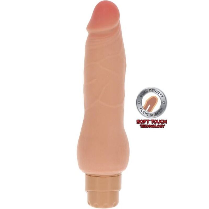 Pelle vibrante liscia a doppia densità GET REAL, superficie uniforme e morbida, ideale per trattamenti di bellezza e skincare.