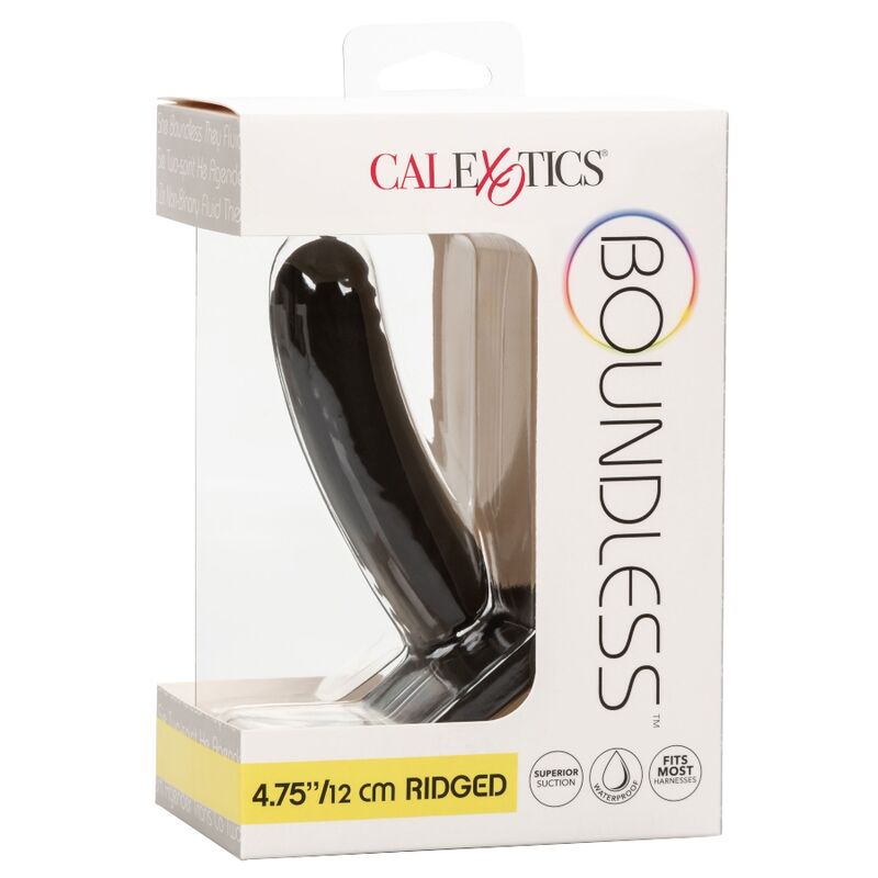 Dildo senza limiti CALEXOTICS da 12 cm, compatibile con LimbraCraft, in silicone con dettagli realistici e design ergonomico.