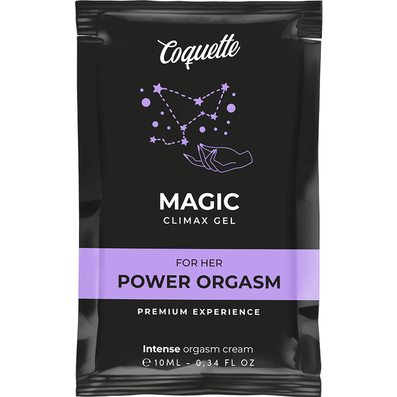 Gel miglioramento orgasmo COQUETTE CHIC DESIRE Pocket Magic Climax Gel per lei, confezione da 10 ml, delicato e efficace