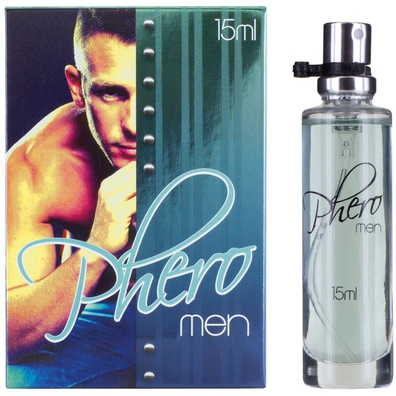 Profumo uomo COBECO Pheromen Eau de Toilette da 15 ml con flacone elegante e design moderno.