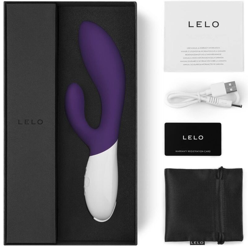 Vibratore LELO INA WAVE 2, dispositivo di lusso per il movimento, colore lilla, visibile in questa immagine.