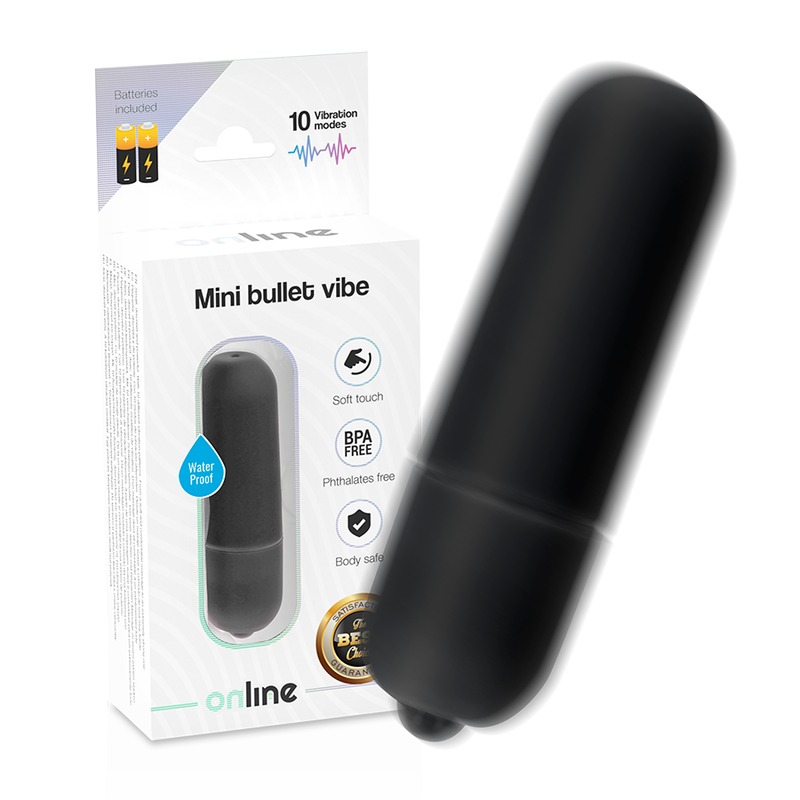 ONLINE - MINI BLACK VIBRATING PROJECTOR