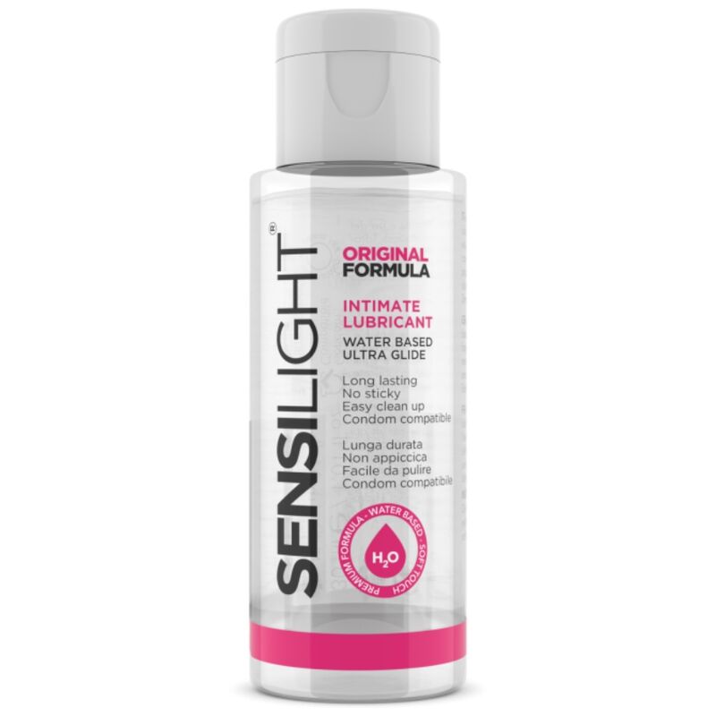 Lubrificante a base acqua IntimateLine Sensilight Formula Originale, 30 ml, con texture liscia e idratante per uso intimo.