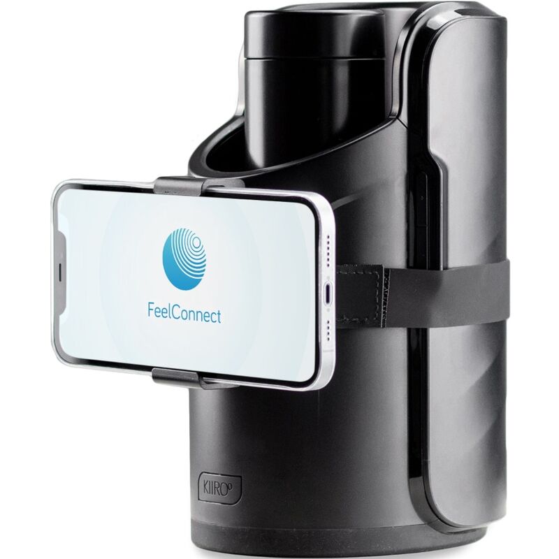 Supporto porta telefono KIIROO Keon, adattatore per cellulare, in plastica con design compatto e stabile per smartphone.