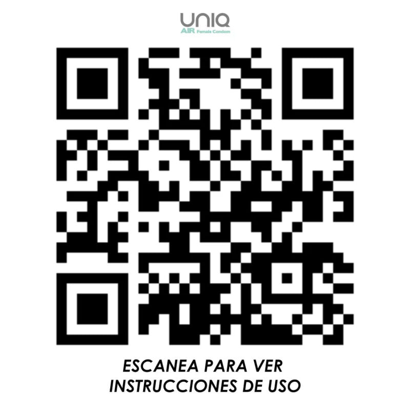 UNIQ - LATEX-FREE FEMALE CONDOM AIR 3 UNITS