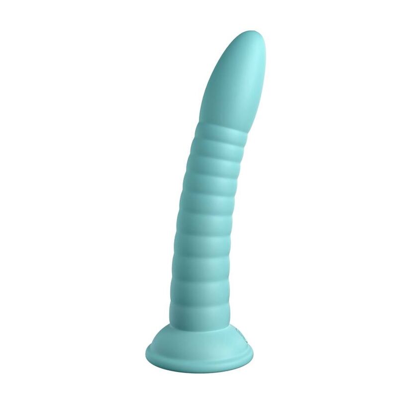 Squalo DILLIO Wild Thing di 17,78 cm in colore verde, figura decorativa in resina con dettagli realistici.