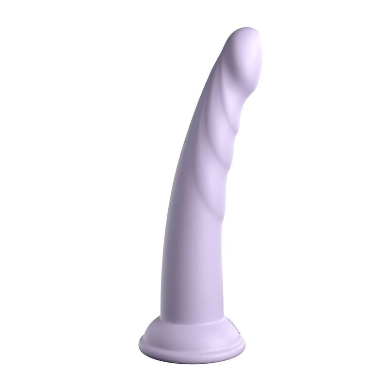Pendrive DILLIO Slim Seven viola da 17,78 cm con cavo USB, design compatto e portatile, in plastica resistente e colore viola brillante.
