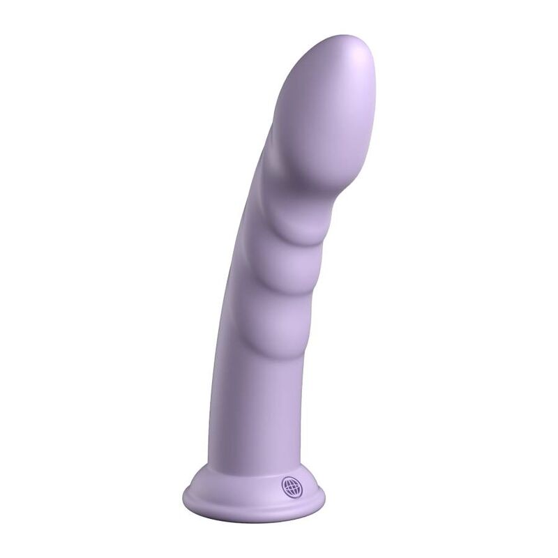 Pentola DILLIO Super Eight 20,32 cm colore viola, con manico in acciaio inox, vista dall'alto su superficie di cucina.