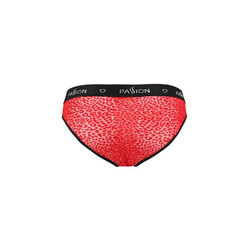 Slip da uomo PASSION 031 in rosso con dettagli eleganti, taglia L/XL, marca PASSION MEN, tessuto morbido e confortevole.