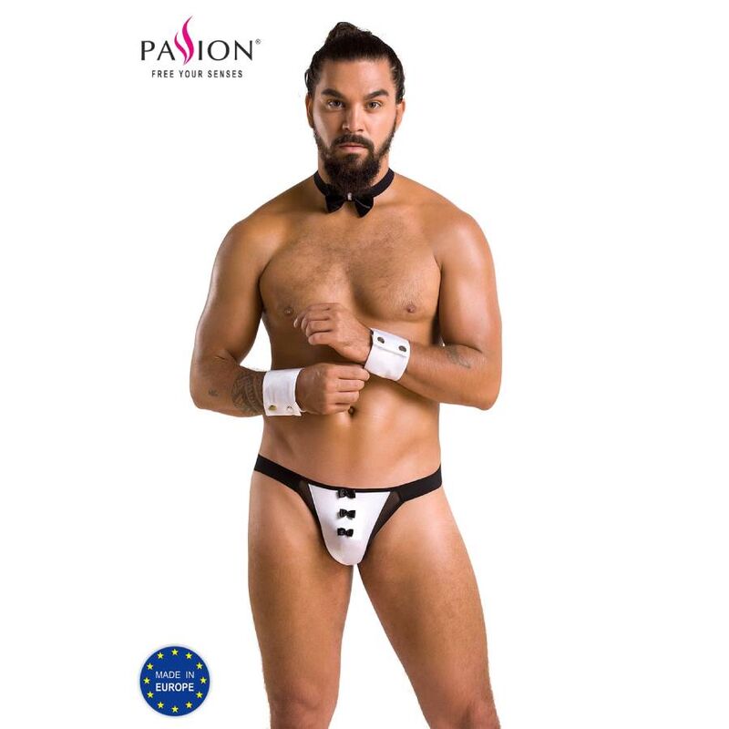 Slip al nero passion uomo PASSION MEN, taglia L/XL, tessuto morbido e confortevole, dettagli eleganti e stile casual