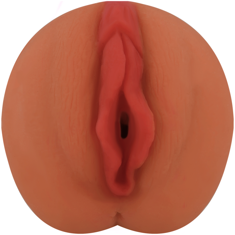 Masturbatore vagina Vivian di Cyber Girls by JamyJob, dettaglio realistico del prodotto con texture interna visibile.