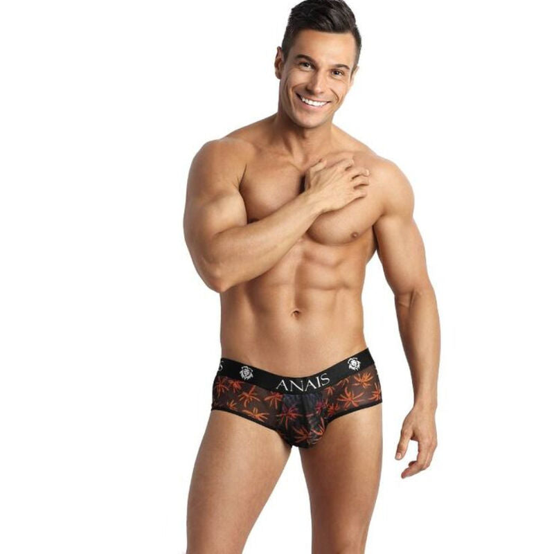Slipino uomo ANAIS MEN CHILL JOCK BIKINI M in tessuto elastico, con design confortevole e taglio aderente, colore nero.