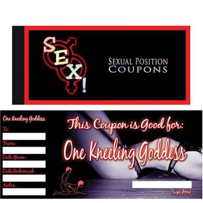 Set di coupon erotici KHEPER GAMES SEX! con design colorato e dettagli vivaci, perfetti per giochi di coppia e momenti di intimità