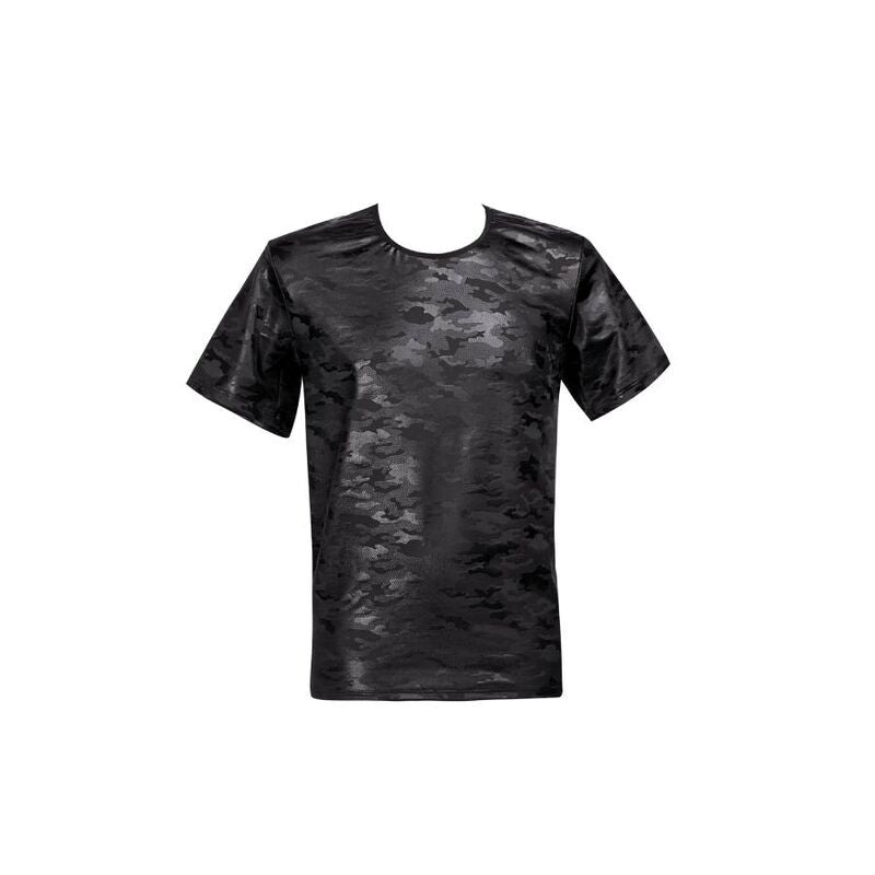 Maglietta electro ANAIS MEN in tessuto morbido, stile casual con stampa grafica, taglia S, per un look moderno e comodo.