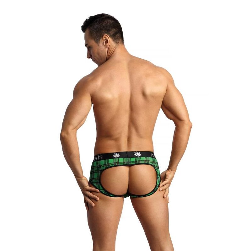 Slip maschile ANAIS MEN - Magic Jock Bikini M, colore nero, con dettaglio elastico e design aderente, visibile in primo piano.