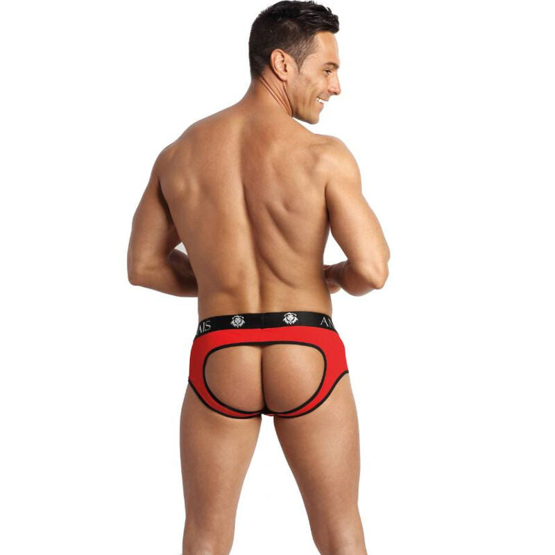 Slip bikini jock ANAIS MEN SOUL JOCK in taglia L, tessuto elastico con dettagli moderni e comodi per il massimo comfort.