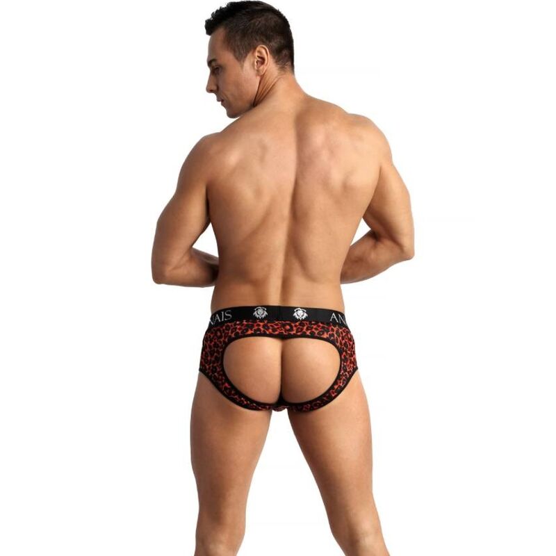 Slip bikini tribal ANAIS MEN JOCK in taglia XL, con design tribale e dettagli in tessuto elastico.