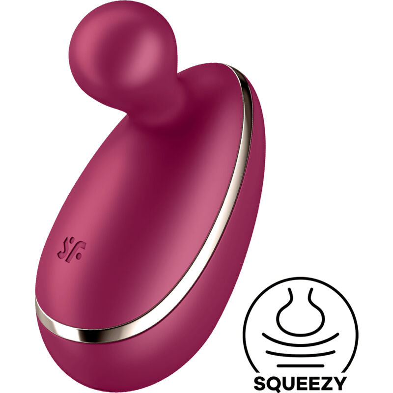 Vibratore SATISFYER Spot On 1 Berry con design compatto e colorato, ideale per stimolazione mirata e piacere personale.