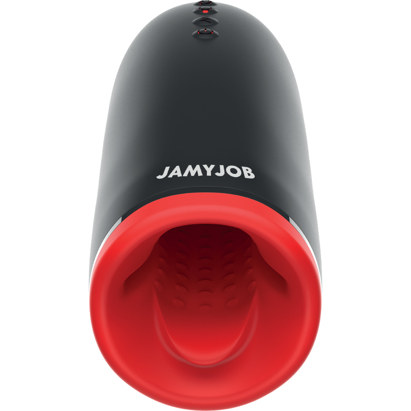 Masuratore riscaldante e rotante Spin-X di JAMYJOB, dettaglio del dispositivo con superficie liscia e componenti rotanti.