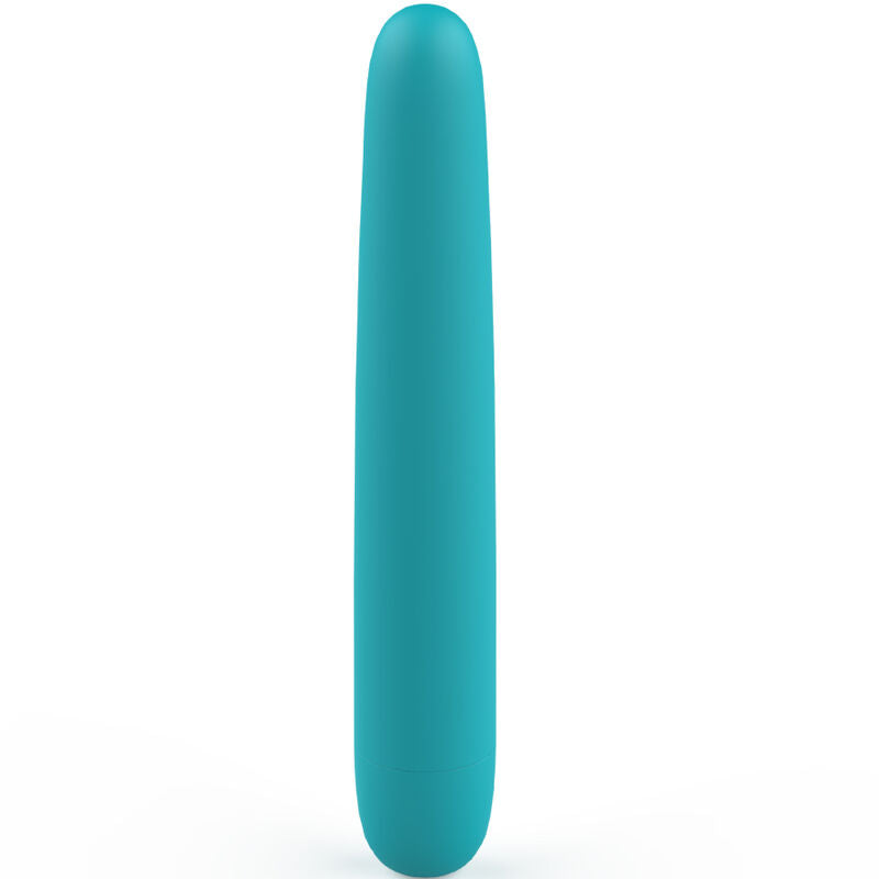 Vibratore ricaricabile B SWISH BGOOD INFINITE DELUXE in silicone blu, con design ergonomico e superficie liscia.