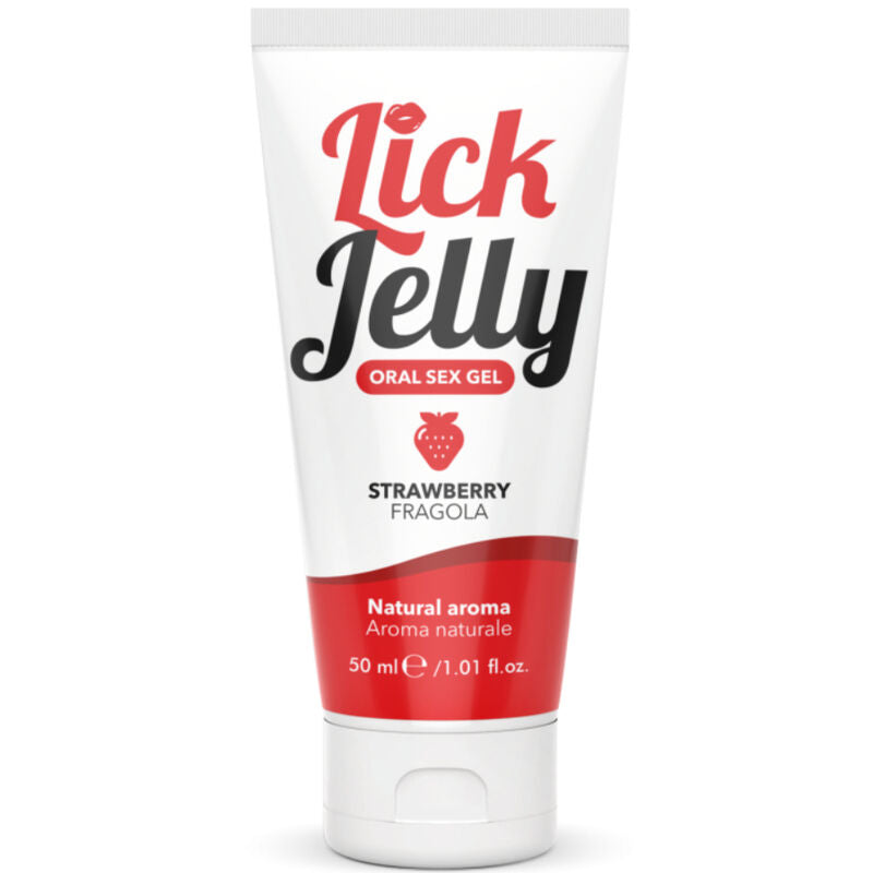Gel lubrificante alla fragola IntimateLine, 50 ml, con texture morbida e fragrante, ideale per il comfort e il piacere.