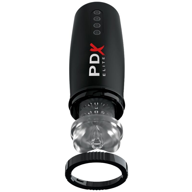 Stroker ultra potente ricaricabile PDX Elite, design compatto e dettagliato, mostrato in questa immagine.