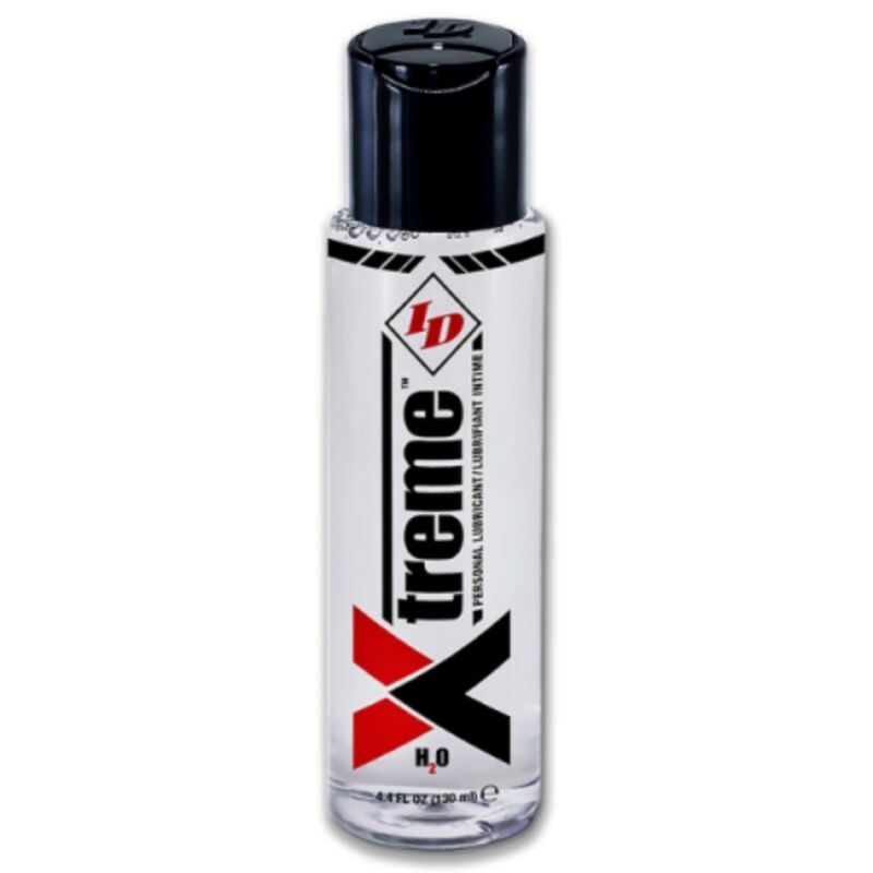 Lubrificante a base acqua ID XTREME, alta prestazione, 250 ml, confezione con etichetta e dettagli del prodotto