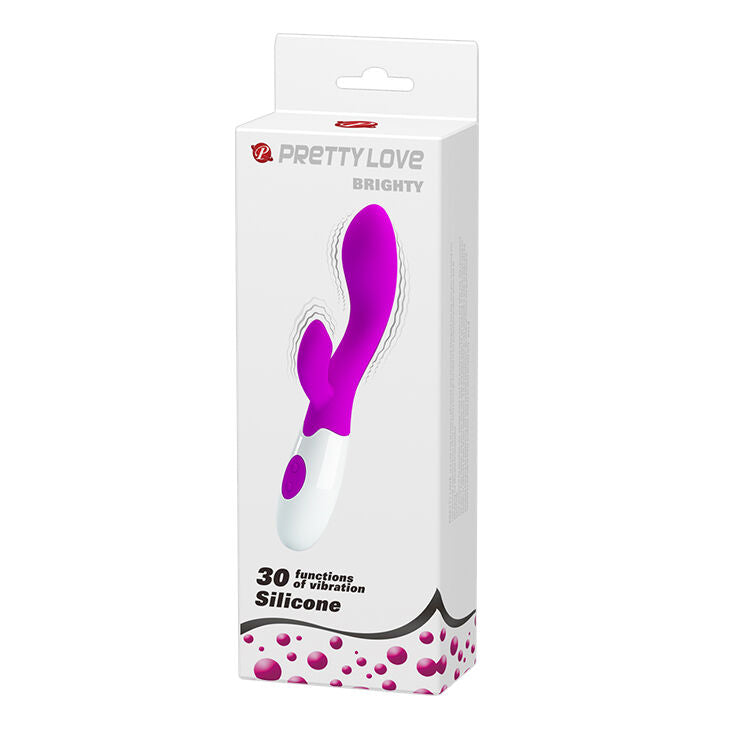 Vibratore Pretty Love Bright per flirt, design elegante e compatto, realizzato in silicone morbido, perfetto per il piacere.