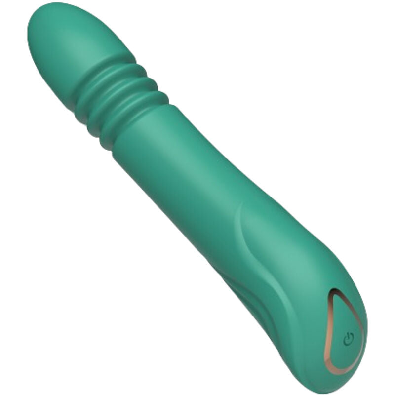Vibratore verde ARMONY VIBRATORS G-SPOT con forma ergonomica e superficie liscia, ideale per stimolazione mirata.