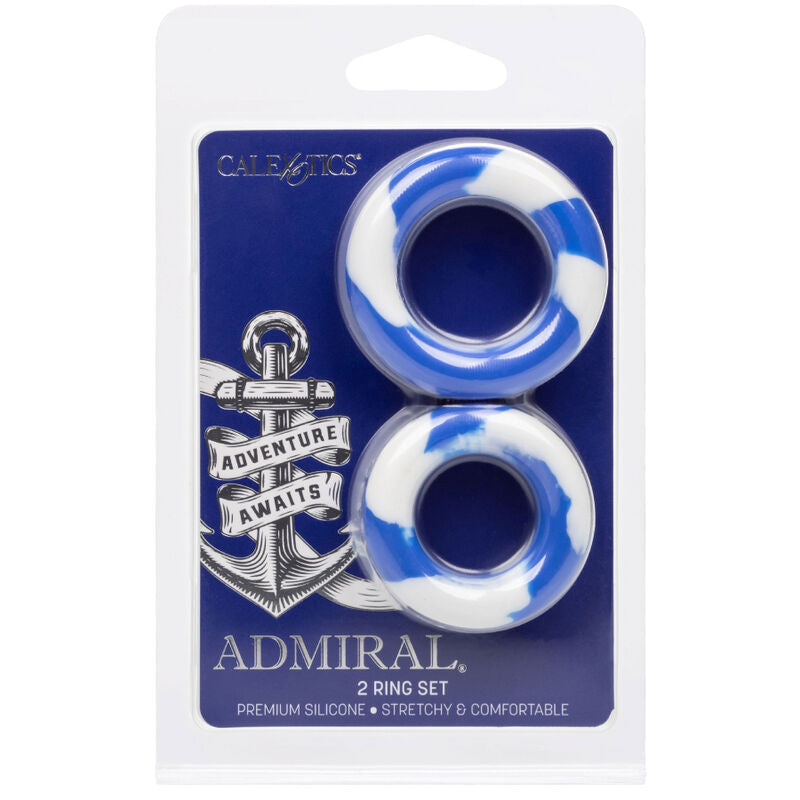 CALEXOTICS - ADMIRAL SET OF 2 COCK RINGS