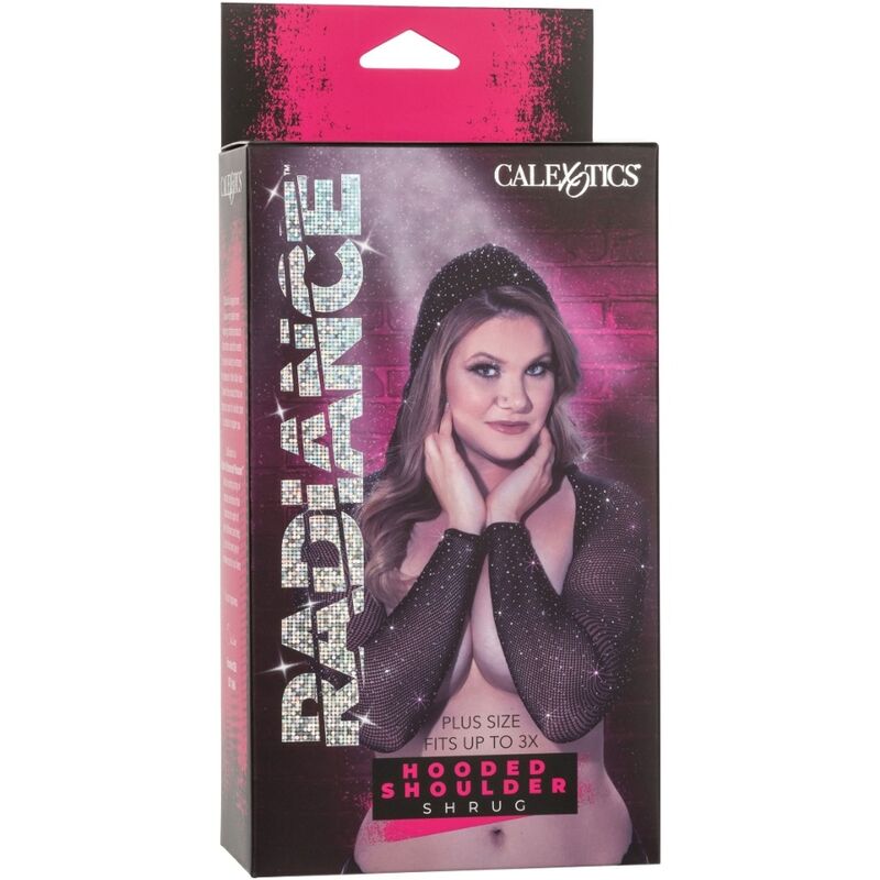 Giacca CALEXOTICS Radiance con cappuccio e coprispalla, taglia, in tessuto resistente con dettagli eleganti.