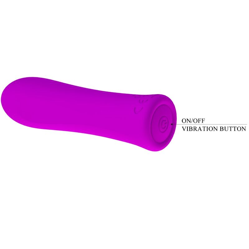 Vibratore viola PRETTY LOVE ALFREDA di marca PRETTY LOVE FLIRTATION, con superficie liscia e design ergonomico.