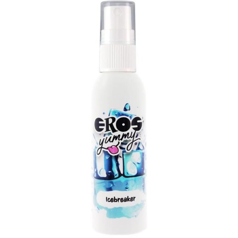 Spray corpo EROS YUMMY SPRAY CORPORAL ICEBREAK da 50 ml, confezione con spray rinfrescante e idratante per il corpo.