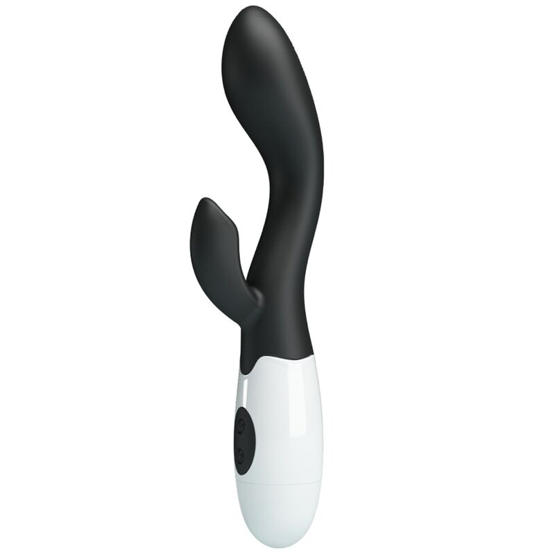 Vibratore G-Spot nero PRETTY LOVE BRIGHTY di PRETTY LOVE FLIRTATION, design ergonomico e dettagli raffinati.