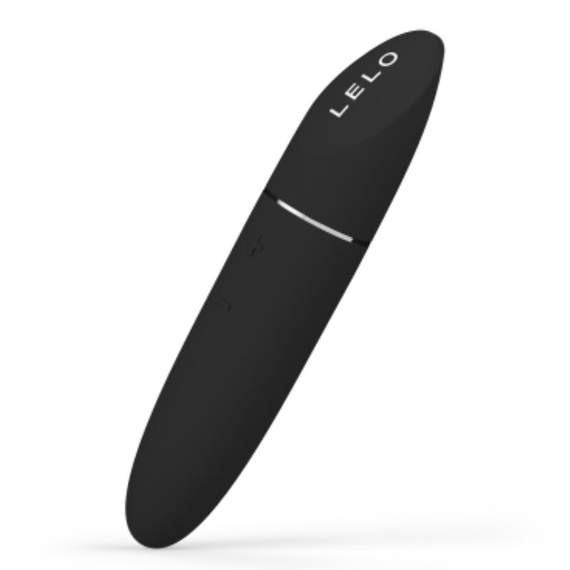 Vibratore personale LELO Mia 3 di colore nero, con design elegante e compatto, ideale per stimolazione intima e piacere.