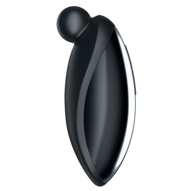 Vibratore lay-on nero SATISFYER SPOT ON 2, dispositivo vibrante compatto e discreto per piacere personale.