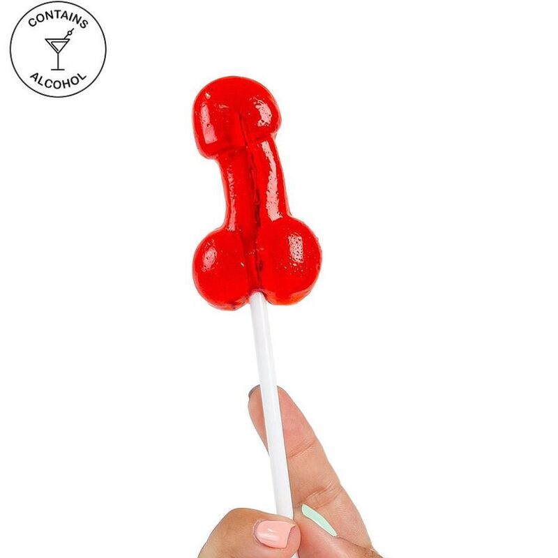 Lecca al cazzo SECRETPLAY con aroma di daiquiri alla fragola, cosmetico intimo sensuale e idratante.