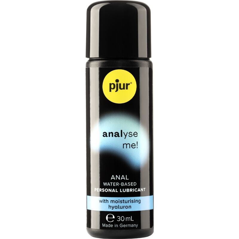 Lubrificante analico PJUR Analyze Me Anal Acqua in flacone da 30 ml, liquido trasparente e idratante per uso intimo