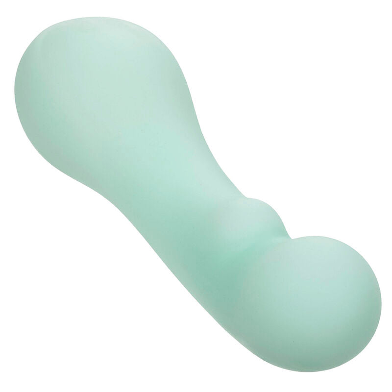 Stimolatore Punto G CALEXOTICS Pacifica Bora Bora con 10 vibrazioni, design elegante in colore Aqua, immagine frontale