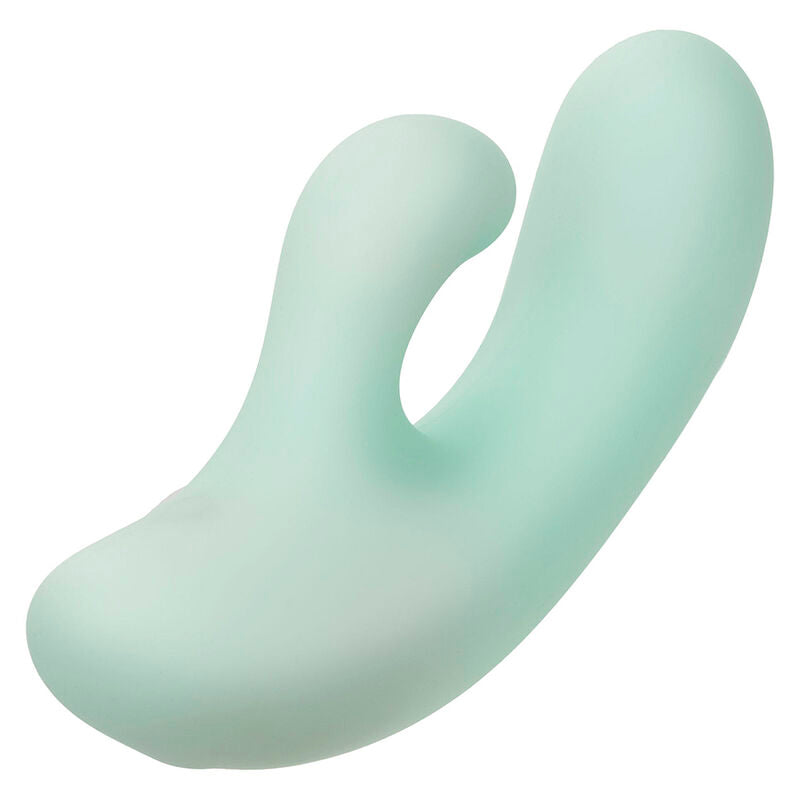 Stimolatore Punto G CALEXOTICS Pacifica Fiji con 10 vibrazioni, design elegante, in colore Aqua, per piacere e benessere.