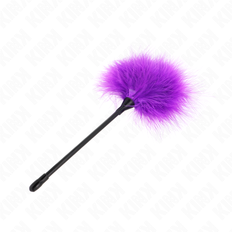 KINK - PURPLE TICKLING FEATHERS USED FOR BONDAGE KIT 27 CM